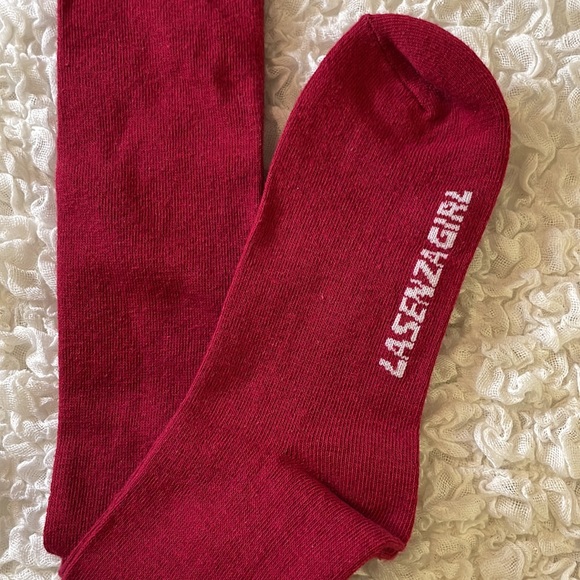 Lasenza Girl Over the Knee Lace Trim Socks - Picture 2 of 6